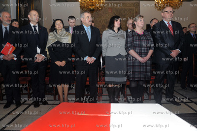 Inauguracyjna sesja Rady Miasta Gdanska w Wielkiej...