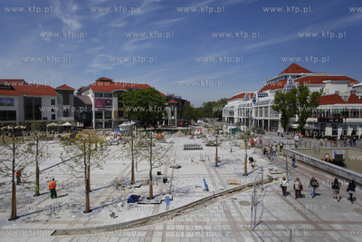 Remont Placu Przyjaciol Sopotu. Wyglad placu zmieni...