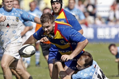 Sopot. I Liga Rugby. Mecz Ogniwo Sopot - Juvenia Krakow....