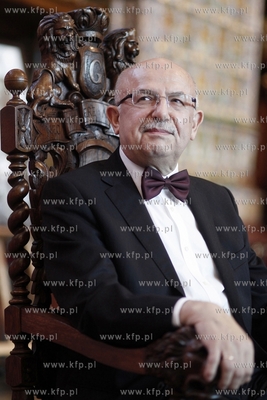 Gdansk. Dwor Artusa. Gala wreczenia Orlow Pomorskich...