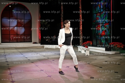 Gdansk. Teatr Wybrzeze. Proba medialna spektaklu (g)DZIE-CI...