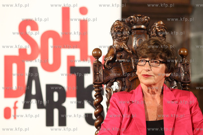 Gdansk. Dwor Artusa. Uroczystosc wreczenia Neptunow,...