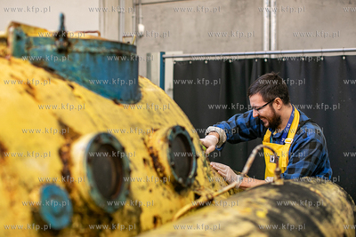 Centrum Konserwacji Wraków Statków w Tczewie. Rozpoczęcie...