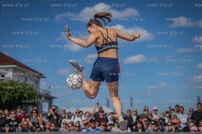 Sopot.  Mistrzostwa Europy we Freestyle Footballu.
09.06.2024
fot....