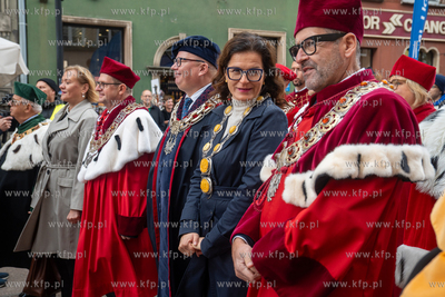 Studenci, nauczyciele akademiccy, władze pomorskich...