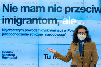 Gdańsk, Hevelianum. Konferencja prasowa; Gdańsk Miastem...