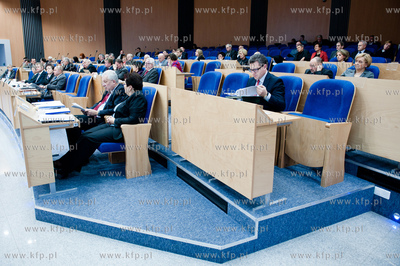 Gdansk. XIV sesja Sejmiku Wojewodztwa Pomorskiego,...
