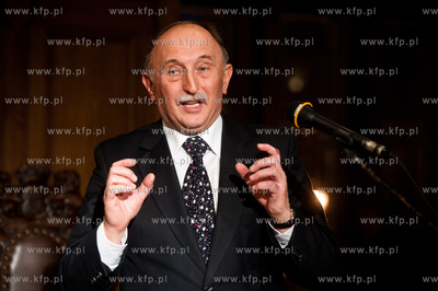 Gdansk. Ratusz Staromiejski. Uroczystosc wreczenia...