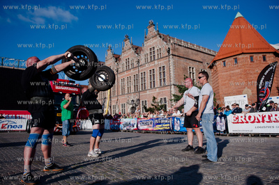 Gdansk. Targ Weglowy. Jarmark Dominikanski. Zawody...