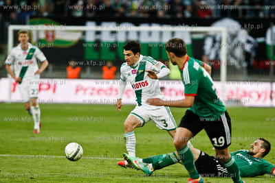 Gdansk. PGE Arena. Mecz o mistrzostwo Ekstraklasy....