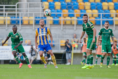 Gdynia. Stadion Miejski GOSIR. Mecz mecz towarzyski...
