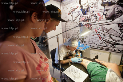 Centrum Stocznia Gdanska. Festiwal Cropp Gdansk Tattoo...