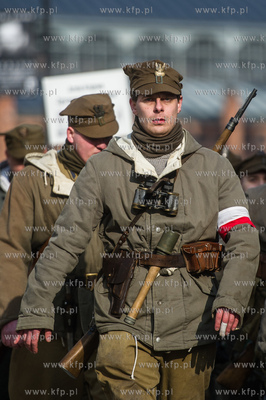 Gdansk. Narodowy Dzien Pamieci Zolnierzy Wykletych....
