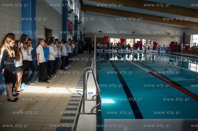 Pruszcz Gdanski. Uroczyste otwarcie krytej
plywalni...