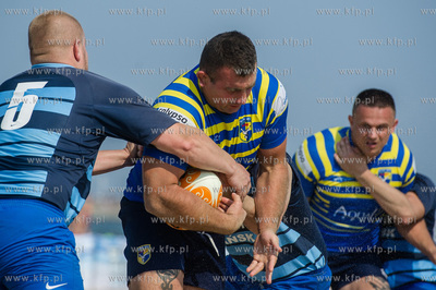 Plaza w Sopocie. Mistrzostwa Polski w rugby na plazy...