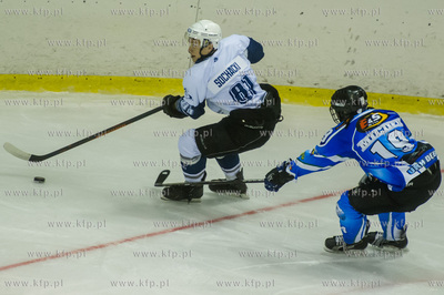 Gdansk. Hala Olivia. Mecz pierwszej ligi hokeja MH...