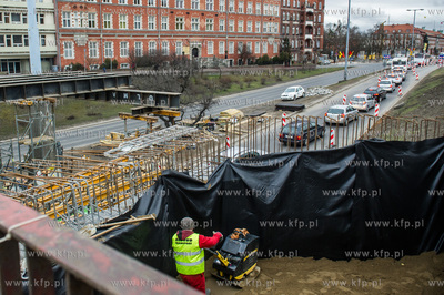 Gdansk. Ograniczenie wysokosci przejazdu do 3,4 metra...