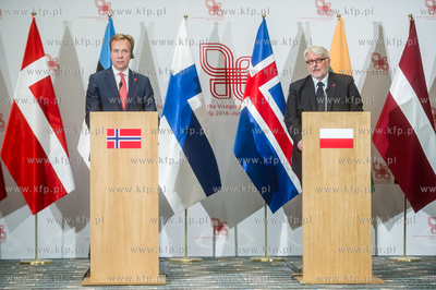 Sopot. Sofitel Grand Hotel. Spotkanie ministrów spraw...