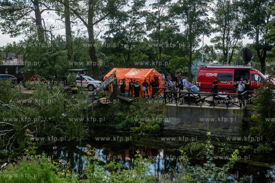 Rytel k. Chojnic. Skutki nawałnicy, która z piątku...
