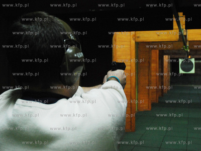 Gdansk - Zlota Karczma. Strzelnica Komendy Wojewodzkiej...