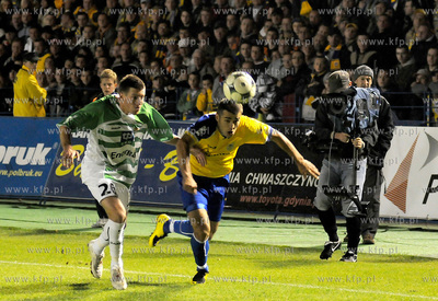 Gdynia. Orange Ekstraklasa. Derbowy mecz Arka Gdynia...