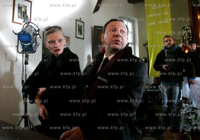 Slowienska kolo Swidwina. Plan filmu Swieta krowa w...