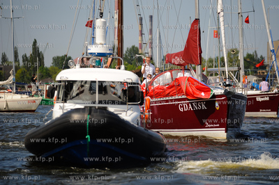 Gdansk. Dlugi Targ. III Swiatowy Zjazd Gdanszczan....