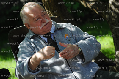 Gdansk. Dom Prezydenta Lecha Walesy. Akcja Mlodych...