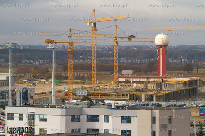 Gdansk, Rebiechowo. Rozbudowa Portu Lotniczego Gdansk...