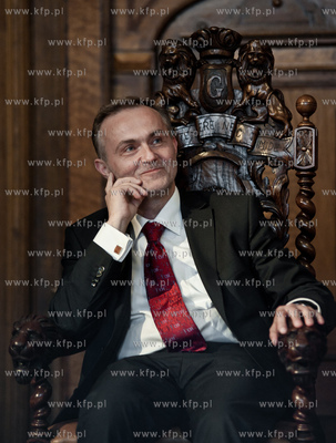 Gdansk. Dwor Artusa. Wreczenie nagrod w plebiscycie...