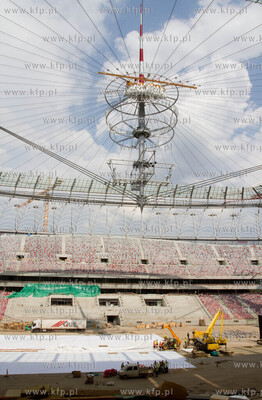 Warszawa Stadion Narodowy rowno rok przed Euro2012.
08.06.2011
fot....