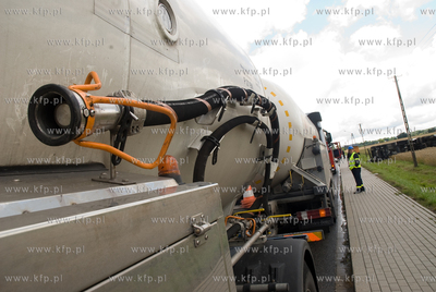 W podslupskiej miejscowosci Saborze, na drodze krajowej...