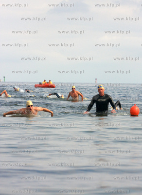 Triathlon Gdanski 2012. Calosc zawodow odbywala sie...