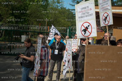 Redzikowo. Protest mieszkancow przeciwko budowie tarczy.
13.05.2016
Fot....