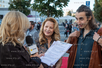 Czerwony dywan przed galą zamknięcia 47. Festiwalu...