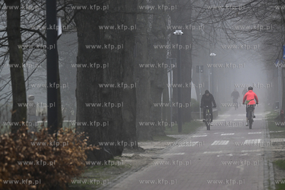 Sopot. Molo i plaza. Mgla. 14.04.2023 fot. Jerzy Bartkowski...