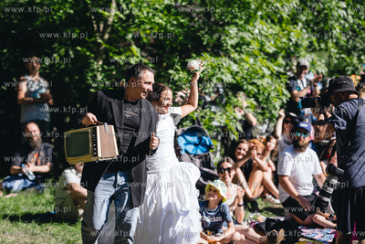 Gdańsk.  Drugi dzień FETY 2023 w Parku Reagana -...