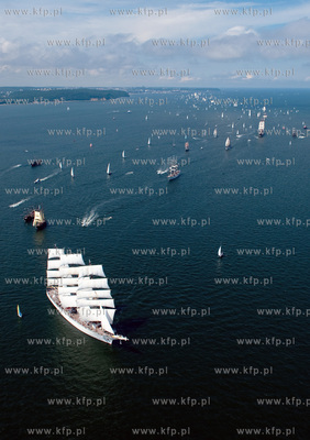 Tall Ships' Races 2009 w Gdyni z lotu ptaka. Zlot Wielkich...