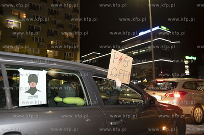 Gdynia. Protest samochodowy wobec kontrowersyjnego...