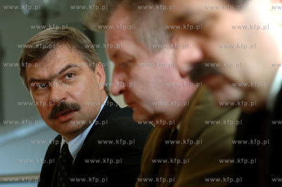 Konferencja prasowa w siedzibie Solidarnosci w Gdanksu...