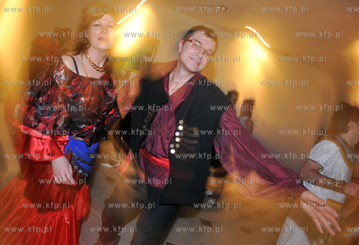 Karnawalowy bal przebierancow w gdanskim hotelu Posejdon....