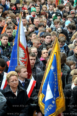 Gdansk. Dlugi Targ przed Dworem Artusa. 70 rocznica...