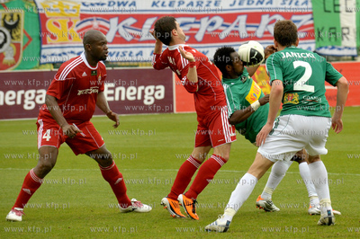 Mecz pilkarski ekstraklasy Lechia Gdansk - Wisla Krakow...