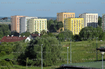 Gdansk Orunia ul. Koralowa i Granistowa.. Widok z ul....