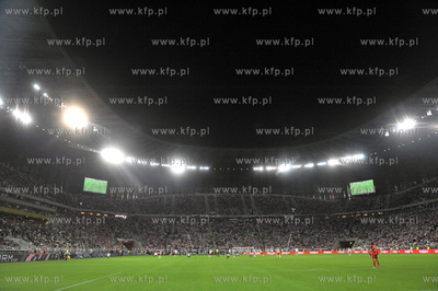 Gdansk. Stadion pilkarski PGE Arena. Mecz towarzyski...