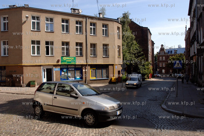 Gdansk Biskupia Gorka. Skrzyzowanie ul. Biskupiej i...