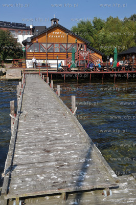 Chalupy na Polwyspie Helskim. Port Chalupy przystan...