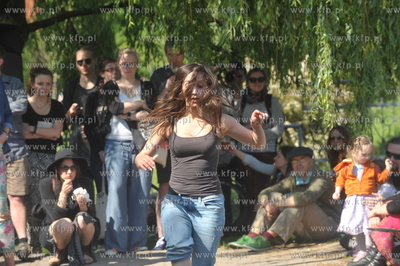 Festiwal Streetwaves w Gdansku Dolnym Wrzeszczu. Park...