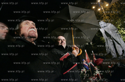 Gdansk Wrzeszcz. Odsloniecie pomnika Marszalka Jozefa...