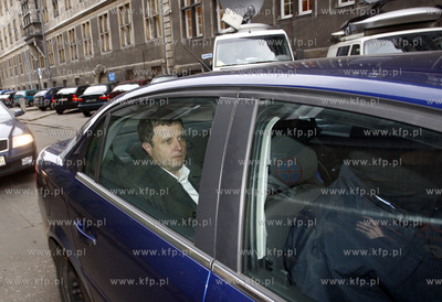 Gdansk. . Prezydent Sopotu Jacek Karnowski opuszcza...